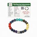 Natural Healing Lab Certified 8MM Crystal Bracelet for Unisex Adult | Ideal for Calmness, Spiritual Growth, Money Magnet, Wealth, Success, Luck, and Stress Relief