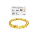 Natural Healing Lab Certified 8MM Crystal Bracelet for Unisex Adult | Ideal for Calmness, Spiritual Growth, Money Magnet, Wealth, Success, Luck, and Stress Relief