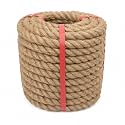 Natural Jute Rope, 25MM x 50FT Heavy Duty Thick Hemp Rope for Tug of War, Bundling, Gardening and DIY Crafts