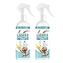 Natural Lizard Repellent Spray for Home, Plant-Based Pest Control, Chemical-Free Baby & Pet Safe, Indoor Outdoor Anti Lizard Spray for Kitchen, Balcony, Walls & Windows, 200ML (2 PC)