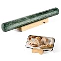 Natural Marble Rolling Pin for Baking, 12inch French Heavy Dough Roller