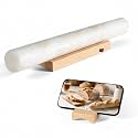 Natural Marble Rolling Pin for Baking, 12inch French Heavy Dough Roller