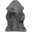 Natural Medical Sheepskin Pad, Non-Slip Back, Charcoal, 26 x 46 in, 1 Pack