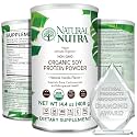 Natural Nutra Organic Vegan Plant-Based Soy Protein 14.4 OZ