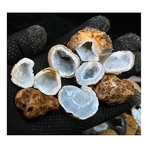 natural open geodes rainbow quartz random pieces amp bulk wholesale lots crystal single small geode size 2x2 inch 30 gram 9 pieces