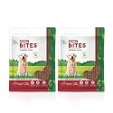 Natural Remedies Derma Bites - Soft Chews Long Sticks for Dogs & Puppies, Supports Healthy Skin & Coat, Gluten-Free, Strawberry Flavor, Easily Digestible Treats for All Life Stages, 75g (Pack of 2)