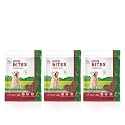 Natural Remedies Derma Bites - Soft Chews Long Sticks for Dogs &amp; Puppies, Supports Healthy Skin &amp; Coat, Gluten-Free, Strawberry Flavor, Easily Digestible Treats for All Life Stages, 75g (Pack of 3)