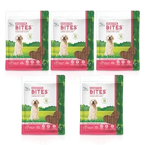 natural remedies digestive bites - soft chews long sticks for dogs amp puppies supports healthy digestion grain amp gluten-free natural amp safe chicken liver flavor all life stages 75g pack of 5