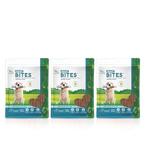 natural remedies smart bites - training amp development treats for dogs amp puppies of all breeds easily digestible soft chew short sticks grain amp gluten-free chicken flavor 75g pack of 3