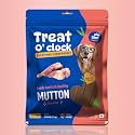 Natural Remedies Treat O'clock Mutton Treats- 75 gm, Healthy Play Time Food, Snacks, Chews, Sticks for Dogs, Cats and Pups of All Breeds, Gluten Free with Bacomind