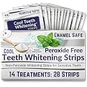 Teeth Whitening Strips for Sensitive Teeth, Peroxide-Free, 28 Count 14 Days