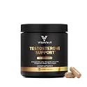 Natural Testosterone Booster for Men, 7-in-1 Male Performance Supplement with Tongkat Ali, Ashwagandha, Shilajit, Fenugreek and Maca, Muscle Builder, Stamina and Energy Support Pills