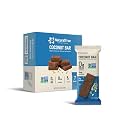 Natural True protein bars low sugar high protein Snack, gluten free, Vegan, Non-GMO, Kosher, Healthy bars, No Palm Oil, plant-based, Made in USA Green Buckwheat Coconut Bar (7 Bars)