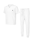 Natural Uniforms Mens Luxe Stretch Jogger Scrub Set