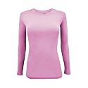 Natural Uniforms Women’s Long Sleeve Underscrub T-Shirt – Cotton Blend Scrub Base Layer for Nurses &amp; Medical Professionals