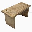 Natural Wood Folding Meditation Bench – Kneeling Stool, Seiza Chair, Foldable Wooden Stool for Yoga, Prayer, and Meditation, Mango Wood