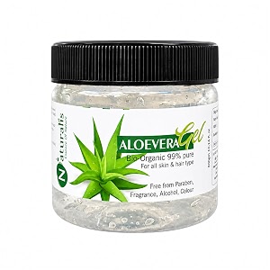 naturalis aloe vera gel 300g for face skin amp hair fragrance free