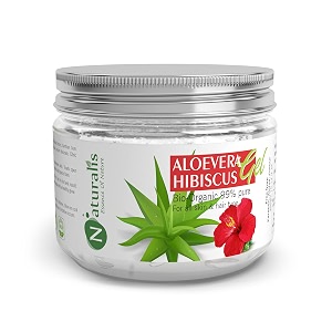 naturalis essence of nature aloe vera gel raw raw aloe vera gel with hibiscus300g