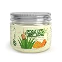 Naturalis Essence of Nature Aloe Vera Gel for Acne, Scars, Glowing &amp; Radiant Skin Treatment (Turmeric), 300ml