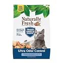 Naturally Fresh Cat Litter Made From Walnut Shells, Multi-Cat, Ultra Odor Control, Unscented, Upcycled, Sustainable, 26 Lbs