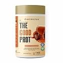 NATURALTEIN The Good Prot 1 kg (Chocolate Caramel) | 22g Protein Per Serving | No Artificial Flavors | Clean &amp; Natural Protein Blend | Plant &amp; Whey Protein Mix