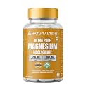 Naturaltein Magnesium Glycinate 1200mg (150mg Elemental) | Chelated High Absorption Magnesium Supports Sleep Quality & Muscle Relaxation | Glyphosate Tested | 60 Tablets