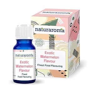 naturaroma exotic watermelon cake essence  pure and natural essence for cake making  food essence for ice cream juices and drinks  watermelon extract for beverages -30ml