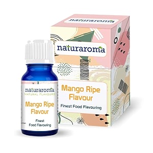naturaroma mango ripe essence  extract for cake baking  pure and natural essence for cake making  food essence for ice cream icing juices and drinks  mango ripe extract for beverages - 30ml