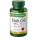Nature's Bounty Fish Oil Omega 3 Supplements, 1200mg, 60 Coated Softgels