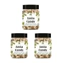 Nature's Bridge Sweet Amla Candy 3 x 300 gm Jar Pack (Total 900 GM) | Organic Amla Candy | Dry Amla Candy | Organic Indian Gooseberries without Preservatives