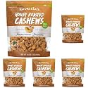 Nature's Eats Honey Roasted Cashews 16 Ounce (Pack of 5)
