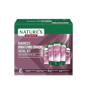 natures essence advanced brightening diamond facial kit 230g