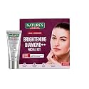 Nature's Essence Brightening Diamond Facial Kit 3 Use, White, 75 gm, Diamond, 5 count