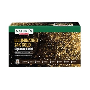 nature39s essence glowing gold facial kit 3 use multiple 5 count 75 gm