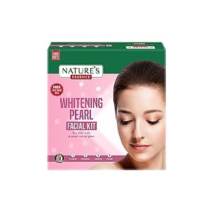 natures essence whitening pearl facial kit with free facewash 60g  50ml