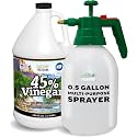 Nature's Freedom 45% Concentrated Vinegar, NSF Certified, 1 Gallon with Garden Pump Sprayer