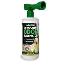 Nature's Freedom Hose-End Outdoor Pet Odor Eliminator – Gallon Enzyme Cleaner with Spray Gun for Yard, Turf, Patios, Kennels, Concrete