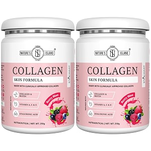 Natures Island Hydrolyzed Marine Collagen for Skin