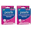 Nature's Way Women's Probiotic Pearls, Supports Women's and Digestive Health*, Protects Against Occasional Constipation & Bloating*, 1 Billion Live Cultures, 90 Softgels, (Pack of 2)
