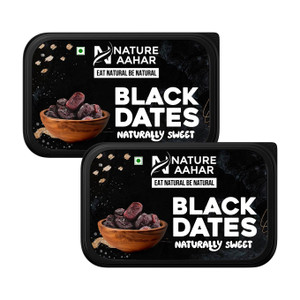 Nature Aahar Premium Black Dates 100 Fresh