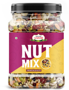 nature aahar premium international healthy nutmix  mixed dryfruits  1 x 500 g