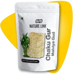 nature link chaku gurmalviya jaggery gud fresh pure natural no preservtives chemicals free - 200gm