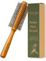 Nature Maa Wooden Round Brush: Volumizing, Curling, Styling & Scalp Massage Men's/Women's