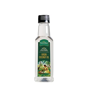 nature nosh pure amp unrefined cold pressed virgin coconut oil 250 ml for cooking skin hair health - naturally cholesterol free rich aroma amp flavour of real coconuts