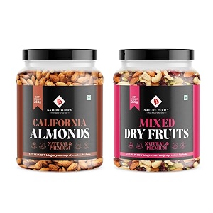 Nature Purify Dried Fruits Combo Almond and