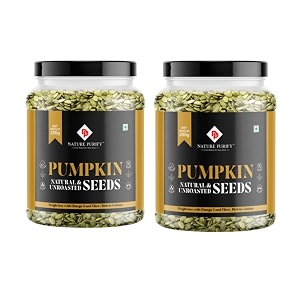 nature purify natural amp premium pumpkin seeds - raw pumpkin seeds for eating  immunity booster and protein rich seeds  healthy diet snacks 500g