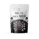 Nature Purify Natural Black Raisins 500gm |Kishmish High in Antioxidants, Naturally Sweet &amp; tasty Black Kishmish Source Of Potassium, Healthy &amp; Nutritious