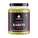 Nature Purify Natural Green Raisins 1kg |Kishmish High in Antioxidants, Naturally Sweet &amp; tasty Green Kishmish Source Of Potassium, Healthy &amp; Nutritious