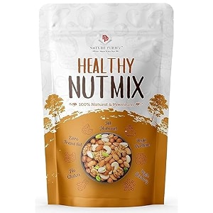 nature purify nut mix-250 gram high fiber amp delicious  fresh amp natural  for free time snacking and diting  delicious amp nutricious  dryfruits nut mix-250 gram