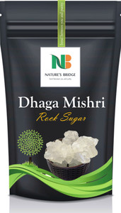 natures bridge dhaga mishri - mishri  kunja mishri  dora mishri  crystal sugar  mishri khandsari sugar 400 g